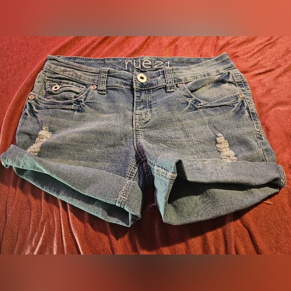Rue21 Blue Jean Shorts